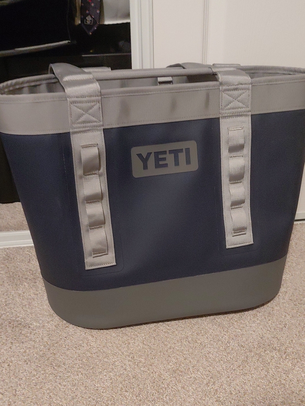 Yeti Navy and Gray Duffel Tote